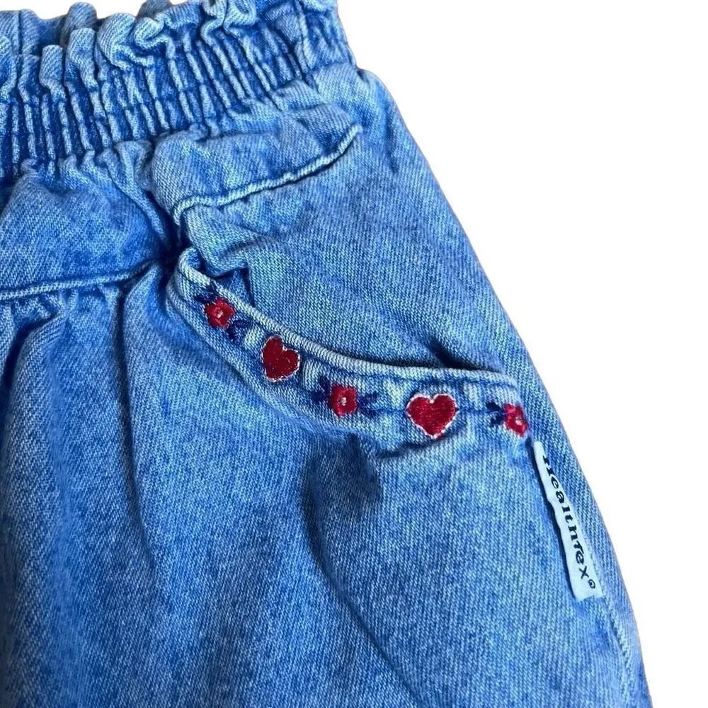 Vintage Healthtex Embroidered Bubble Jeans
